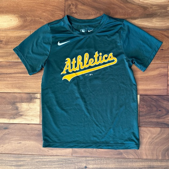 Nike MLB Oakland Athletics Jersey Tee #3 size Youth Small - Picture 1 of 3